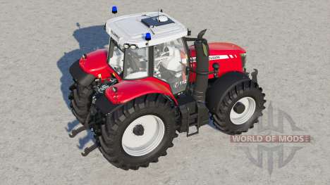 Massey Ferguson 7700 series〡feuerwehr traktor for Farming Simulator 2017