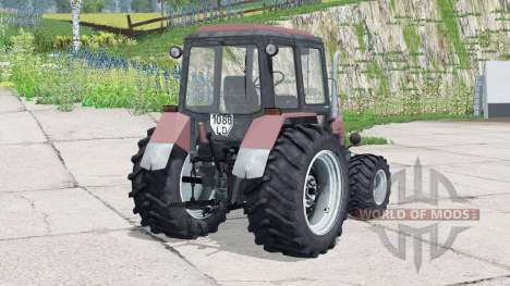 MTZ-82.1 Belarus〡the dust from the wheels for Farming Simulator 2015