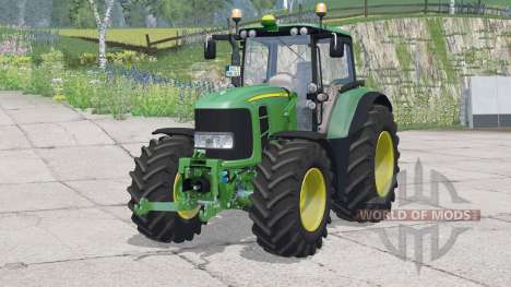 John Deere 7530 Premium〡extra weights for Farming Simulator 2015