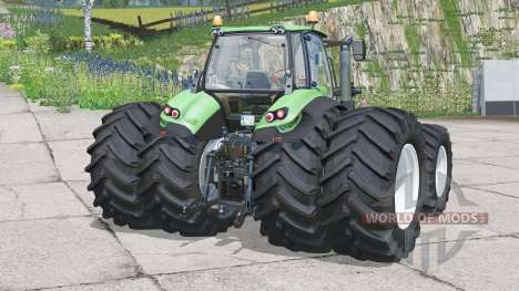 Deutz-Fahr 7250 TTV Agrotron〡buyable twin tires for Farming Simulator 2015