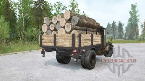 Opel Blitz〡with wooden cab for Spintires MudRunner