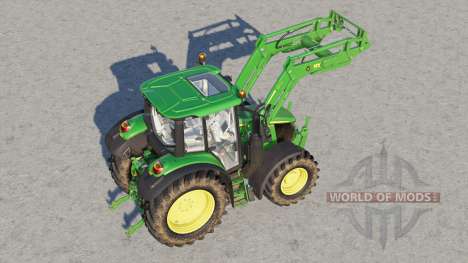 John Deere 6M series〡includes front loader for Farming Simulator 2017