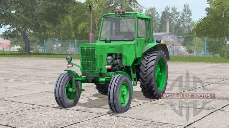 MTZ-80 Belarus〡blue and green for Farming Simulator 2017