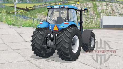 New Holland TG285〡mirrors reflect for Farming Simulator 2015