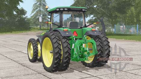 John Deere 8R series〡americanized tire options for Farming Simulator 2017