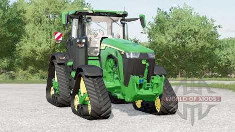John Deere 8RX〡configurable power up to 680 hp for Farming Simulator 2017
