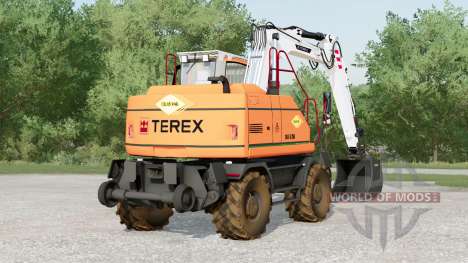 Terex TW140〡rail-road excavator for Farming Simulator 2017