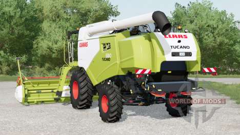 Claas Tucano 580〡license plate available for Farming Simulator 2017