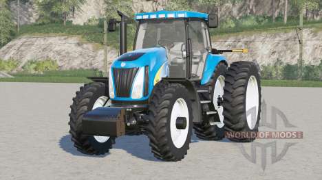 New Holland TG series〡foldable extremity lights for Farming Simulator 2017
