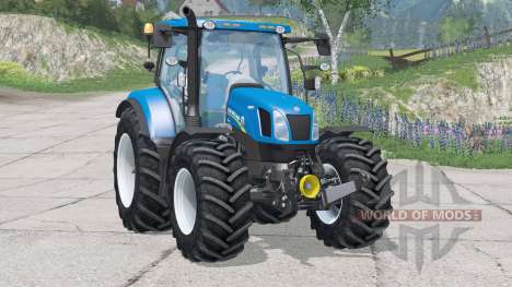 New Holland T6.175〡folding steering column for Farming Simulator 2015