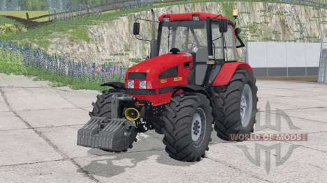 MTZ-1221.4 Belarus〡includes front weight for Farming Simulator 2015