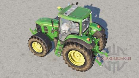 John Deere 7030 Premium〡selectable wheels brand for Farming Simulator 2017