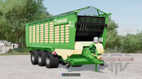 Krone ZX 560 GD〡selectable wheels brand for Farming Simulator 2017