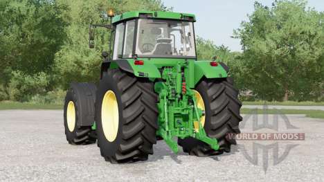 John Deere 7810〡front axle adjusted for Farming Simulator 2017