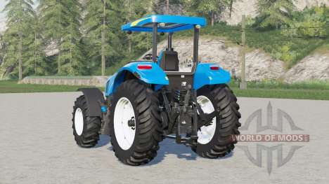 New Holland T6 series〡15 tire options for Farming Simulator 2017