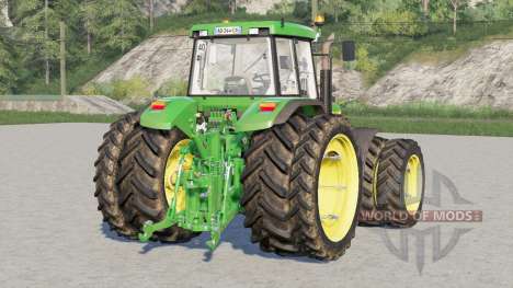 John Deere 7000 series〡wheel configurations for Farming Simulator 2017