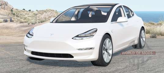 Tesla Model 3 for BeamNG Drive