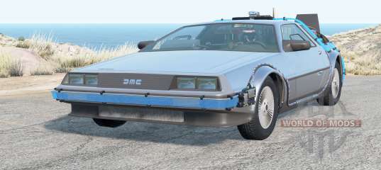 DeLorean DMC-12 Time Machine for BeamNG Drive