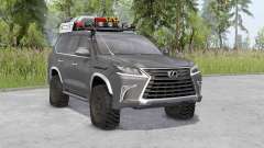 Lexus LX 570 (URJ200) 2016〡off-road for Spin Tires