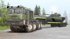 MZKT-741351〡6 cargoes for Spin Tires