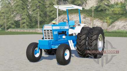 Ford 8600〡updated dirt and wear maps for Farming Simulator 2017