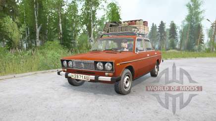 VAZ-2106 Zhiguli〡in red and blue versions for MudRunner