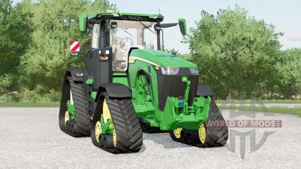 John Deere 8RX〡configurable power up to 680 hp for Farming Simulator 2017