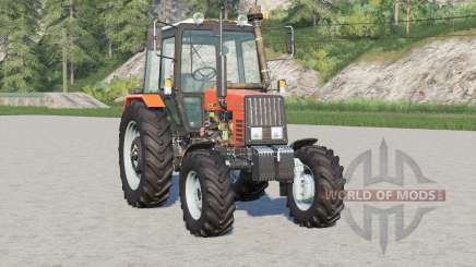 MTZ-892 Belarus〡with loads on the rear wheels for Farming Simulator 2017