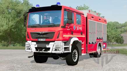 MAN TGM 13.290 4x4 Fire Truck for Farming Simulator 2017