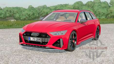 Audi RS 6 Avant (C8) 2019〡design configurations for Farming Simulator 2017