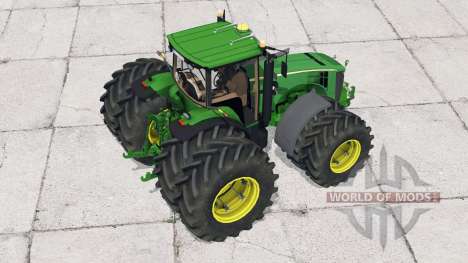 John Deere 8370R〡dust from the wheels for Farming Simulator 2015