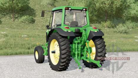 John Deere 7020 series〡numerous tire options for Farming Simulator 2017