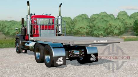 Mack Super-Liner〡cotton round bale autoload for Farming Simulator 2017