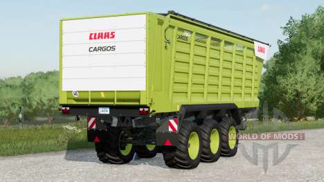 Claas Cargos 760〡mit lenkachsen for Farming Simulator 2017