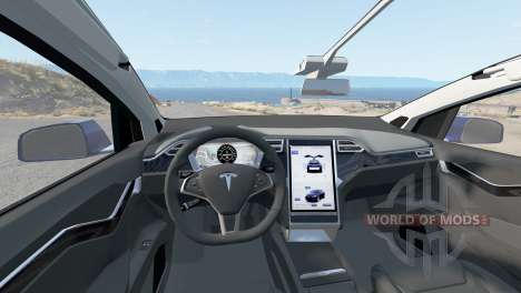 Tesla Model X 2017 for BeamNG Drive