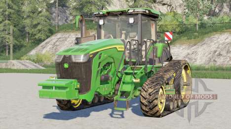 John Deere 8RT series〡configurable front weight for Farming Simulator 2017