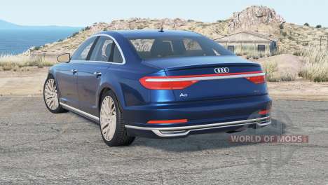 Audi A8 60 TFSI quattro (D5) 2018 for BeamNG Drive