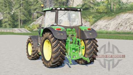 John Deere 6R series〡added suspension front axle for Farming Simulator 2017