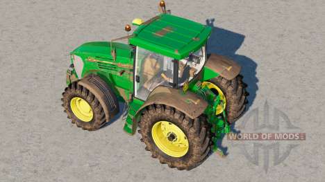 John Deere 7000 series〡front hydraulic or weight for Farming Simulator 2017