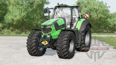 Deutz-Fahr 7250 TTV Agrotron〡added wheel weights for Farming Simulator 2017