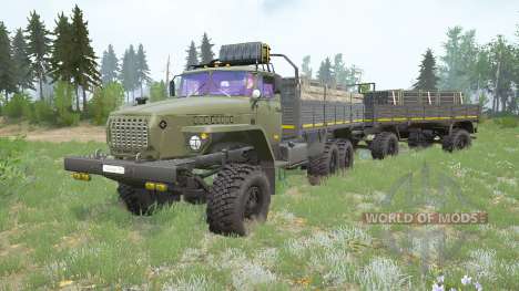 Ural-4320 6x6〡color configurations for Spintires MudRunner
