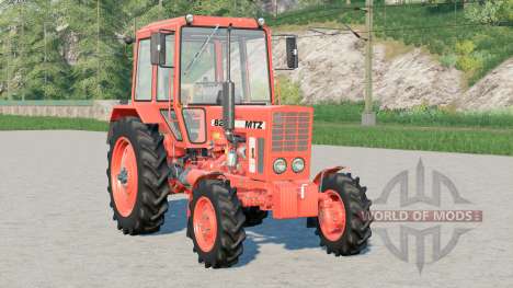 MTZ-82 Belarus〡there are 3 point hitch front for Farming Simulator 2017