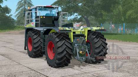 Claas Xerion 4000 Saddle Trac〡added wheels for Farming Simulator 2017