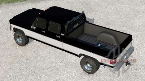 Chevrolet K20 Crew Cab 1979〡color configurations for Farming Simulator 2017