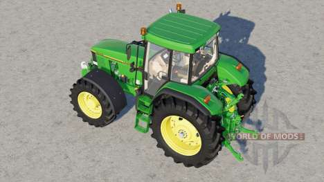 John Deere 7000 series〡license plate config for Farming Simulator 2017