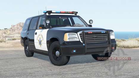 Gavril Roamer California Highway Patrol v2.0 for BeamNG Drive