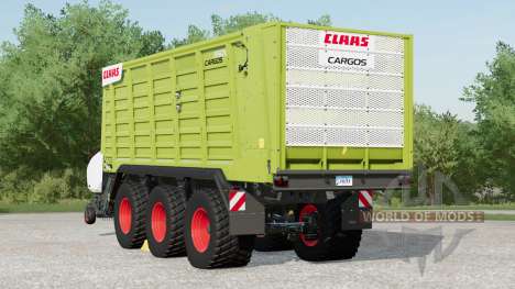 Claas Cargos 9500〡capacity 135 m³ for Farming Simulator 2017