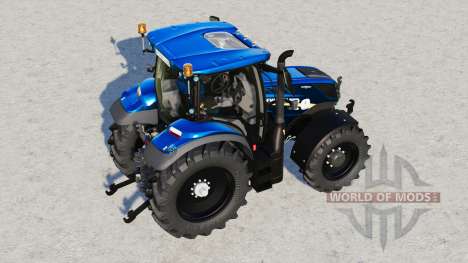 New Holland T6 series〡added license plate for Farming Simulator 2017
