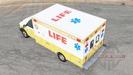 Gavril H-Series Life EMS Ambulance v3.0 for BeamNG Drive