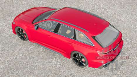 Audi RS 6 Avant (C8) 2019〡design configurations for Farming Simulator 2017